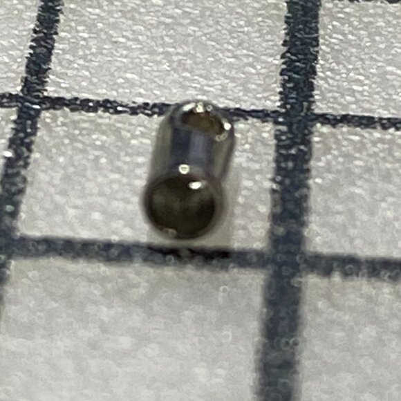 3/$10, Small Tiger Tail Wire End Crimp, Cord End for DIY Jewelry Making - Picture 4 of 4